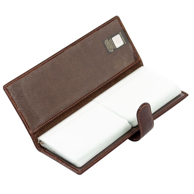 Business card holder Tony Perotti made of genuine leather.