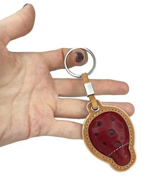 Шкіряний брелок Tony Perotti з колекції Happy key.
