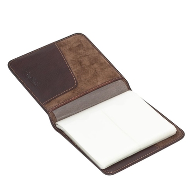 Business card holder Tony Perotti made of genuine leather.